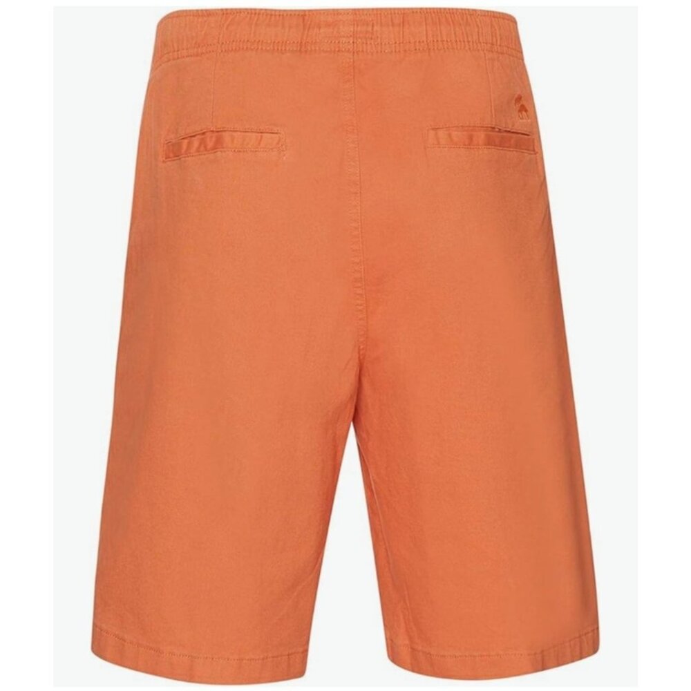 Caribbean Joe Mens Lazy Joe Zip Draw Cord Chino Shorts Size 38 Melon - Picture 2 of 11